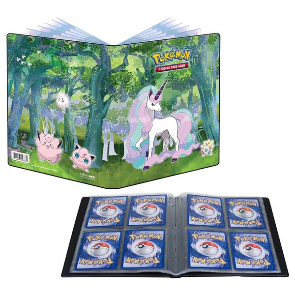 Karmesin-und-Purpur-Ultra-Pro-4-Pocket-Ordner-Gallery-Series-Enchanted-Glade